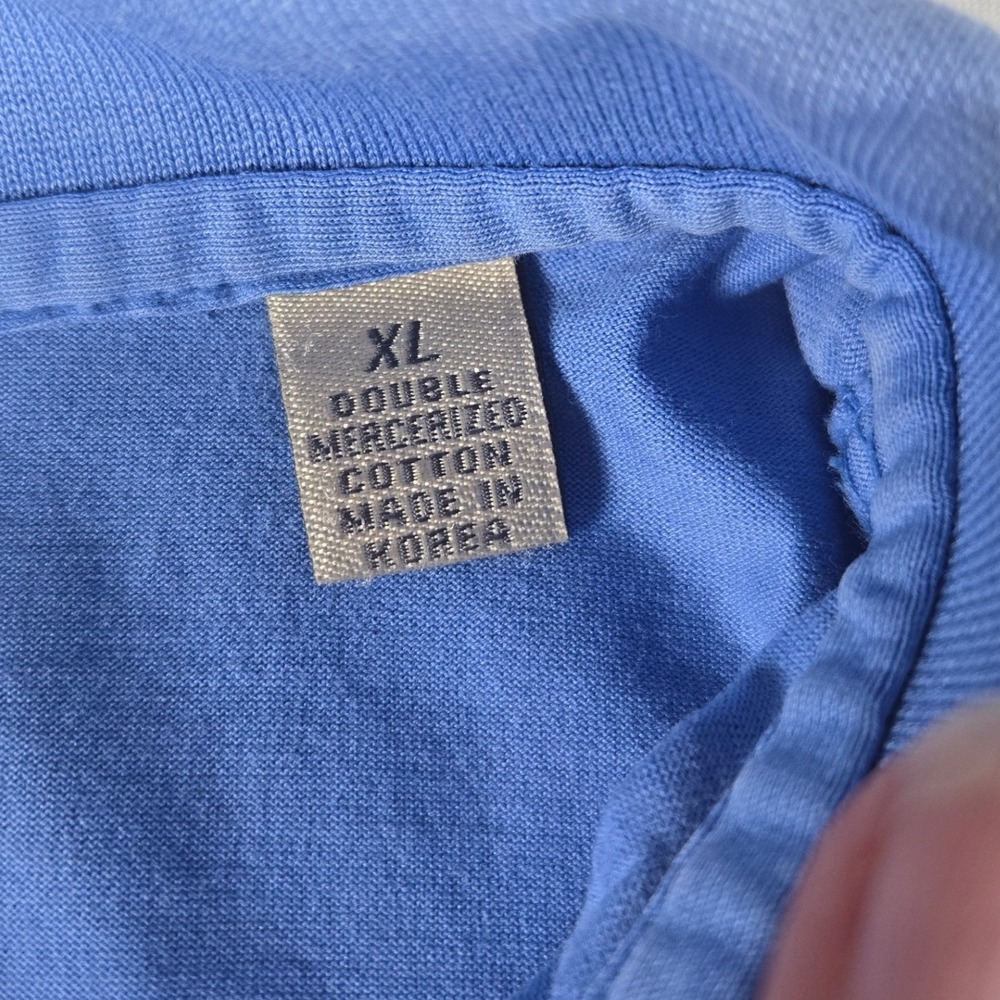 Peter Millar Men's XL Blue Polo Shirt Golf Country Club Shorebird Logo - Picture 6 of 11